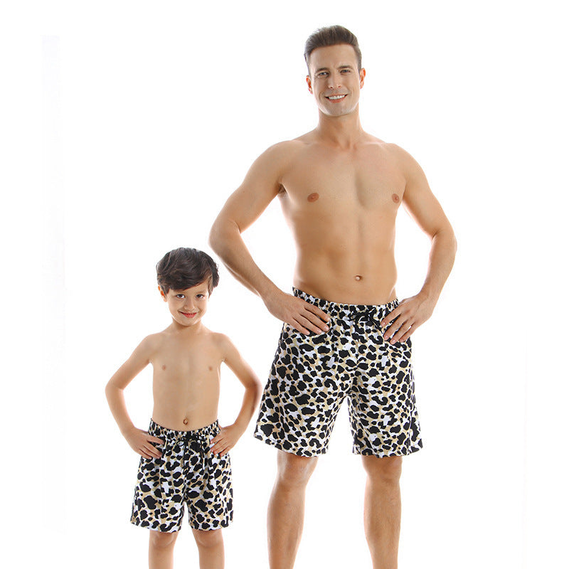Dad-Son Swimwear Quick-Drying Beach Pants - ShopElika