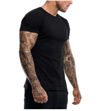 Men’s loose Fit Short-Sleeve T-Shirt-Breathable & Sweat-Absorbent - ShopElika