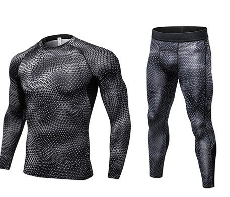 Men’s Compression Sports Tights Set – Cool, Dry & Performance-Ready - ShopElika