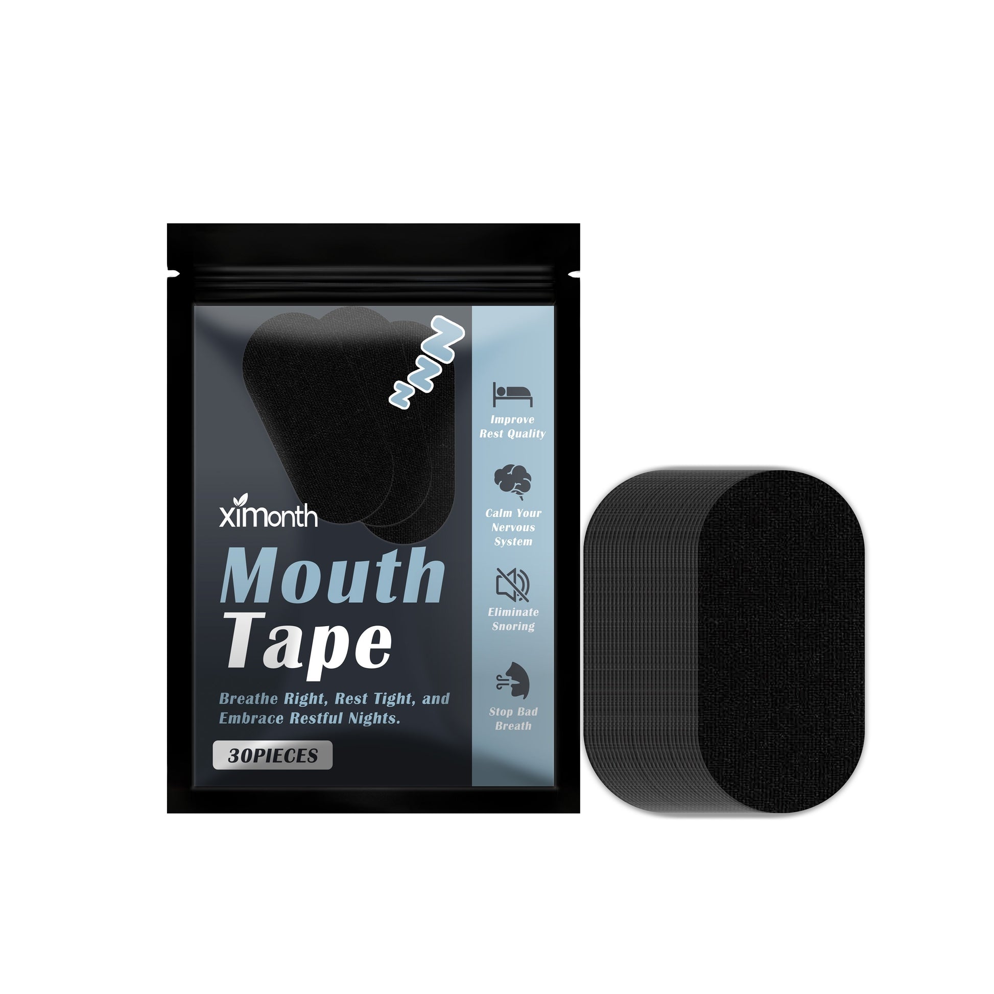 Anti-Snoring Sleep Stickers—Comfortable Nighttime Mouth Tape - ShopElika
