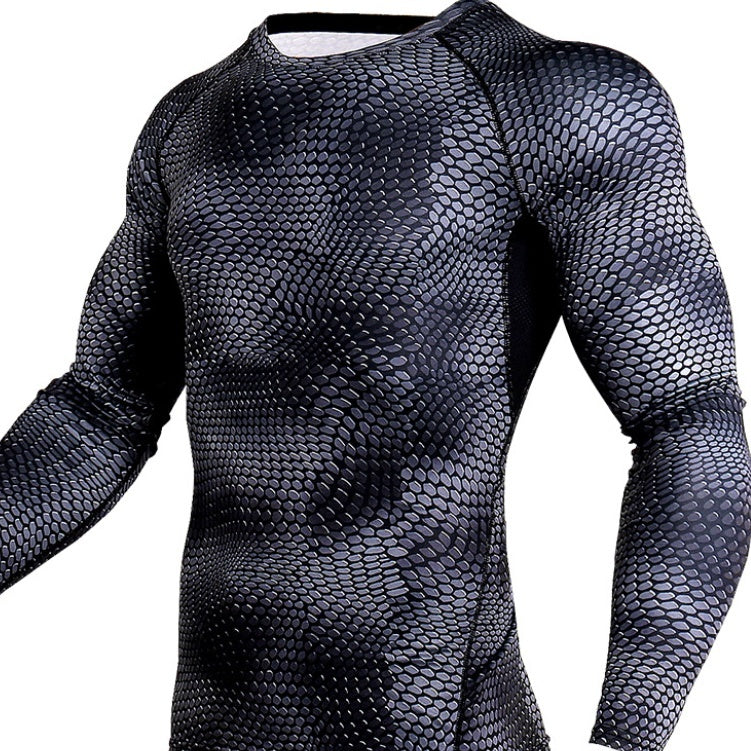 Men’s Quick-Dry Gym Running Shirt—Breathable Fitness Sportswear - ShopElika
