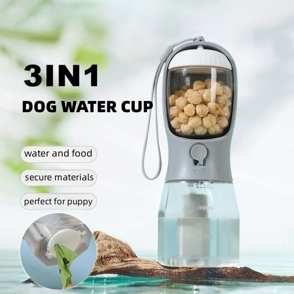 hree-in-one Portable Small Multi-functional Pet Cups - ShopElika