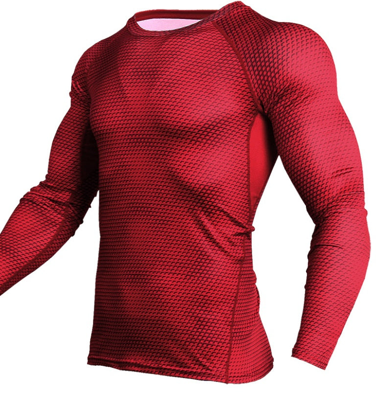 Men’s Quick-Dry Gym Running Shirt—Breathable Fitness Sportswear - ShopElika