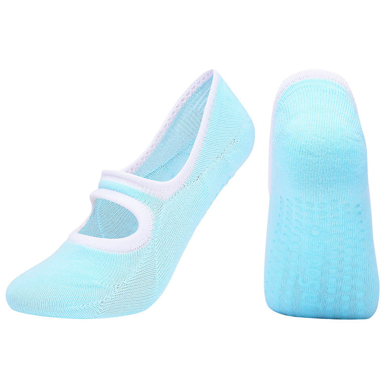 Open-Back Non-Slip Gym Socks - ShopElika
