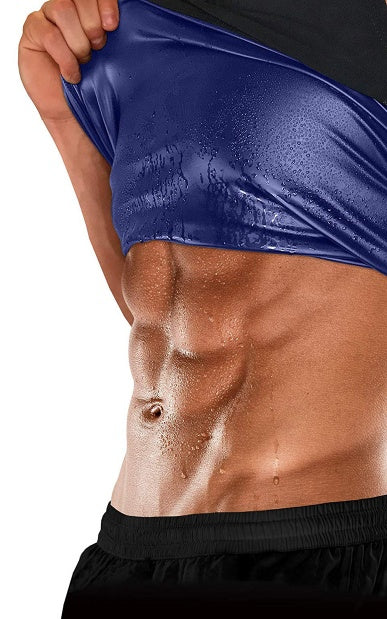 Fat Burning Abdomen Fitness Sweat Vest Running Sportswear - ShopElika