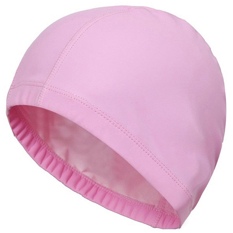 Polyurethane Fabric Ear Protection Long Hair Sports Cap - ShopElika