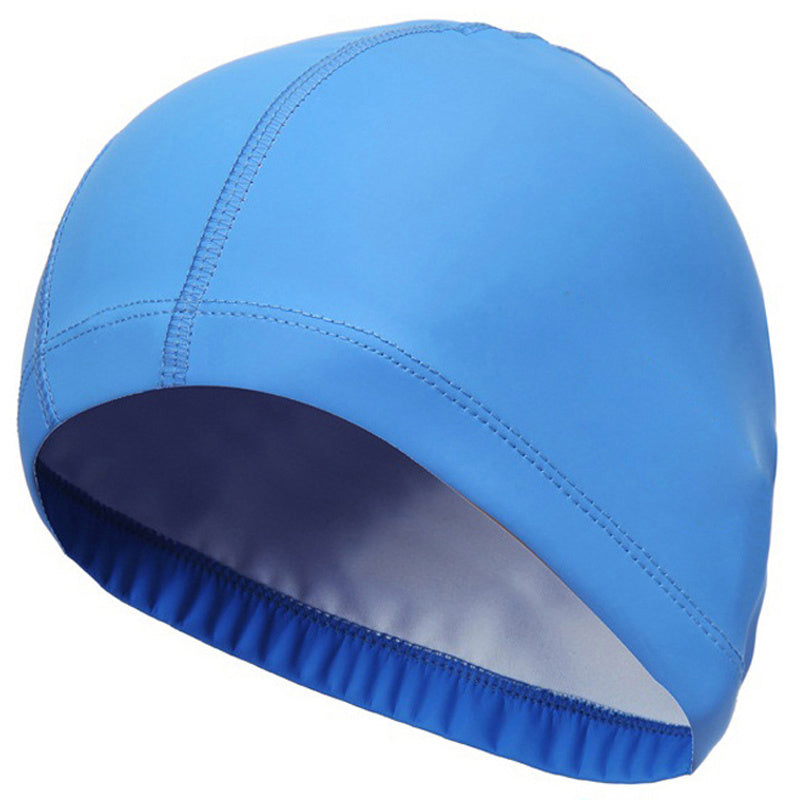 Polyurethane Fabric Ear Protection Long Hair Sports Cap - ShopElika