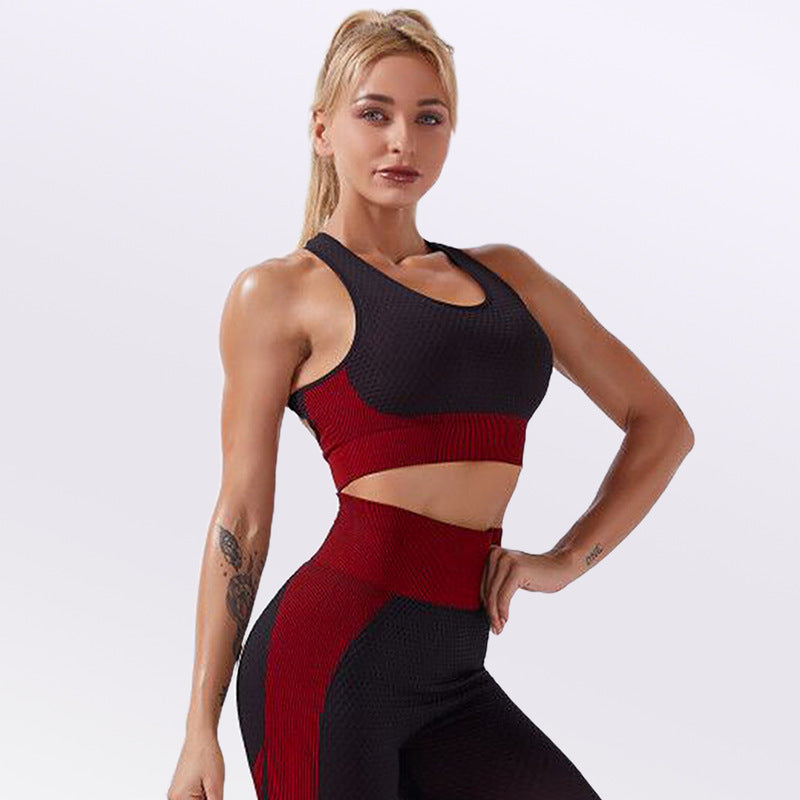 Women’s Sportswear Set – Crop Top Bra & High-Waist Leggings - ShopElika
