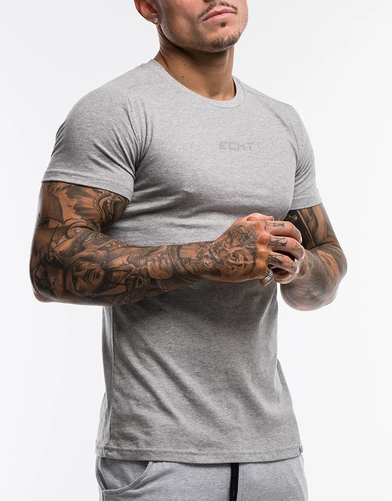 Men’s loose Fit Short-Sleeve T-Shirt-Breathable & Sweat-Absorbent - ShopElika