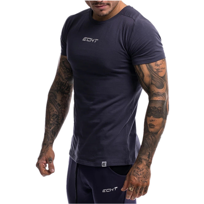 Men’s loose Fit Short-Sleeve T-Shirt-Breathable & Sweat-Absorbent - ShopElika