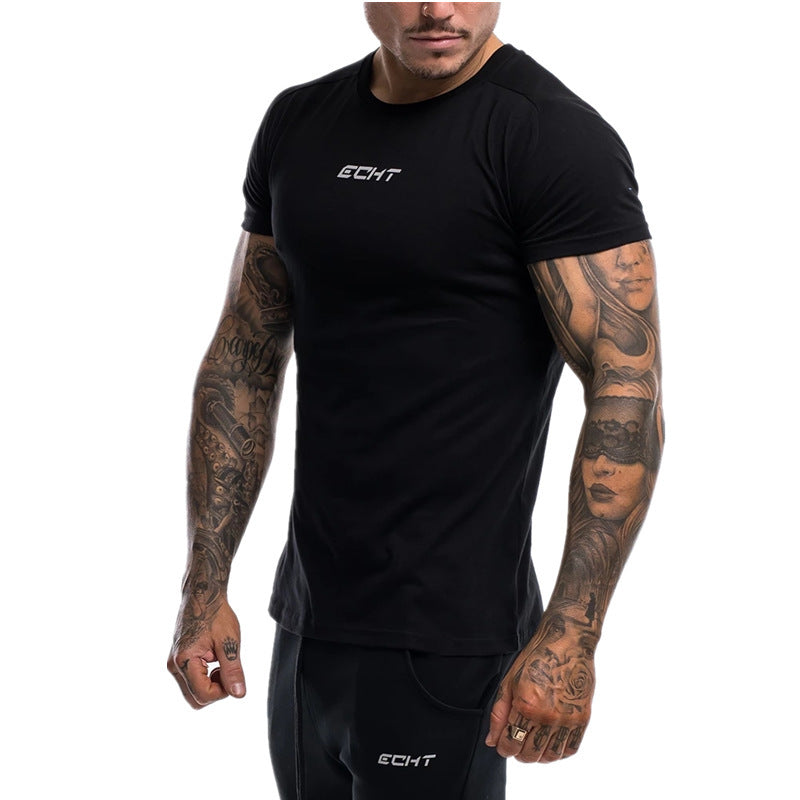 Men’s loose Fit Short-Sleeve T-Shirt-Breathable & Sweat-Absorbent - ShopElika