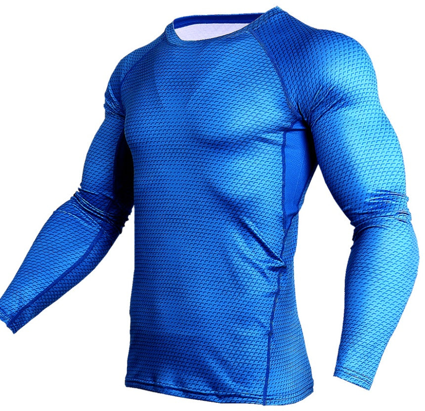 Men’s Quick-Dry Gym Running Shirt—Breathable Fitness Sportswear - ShopElika