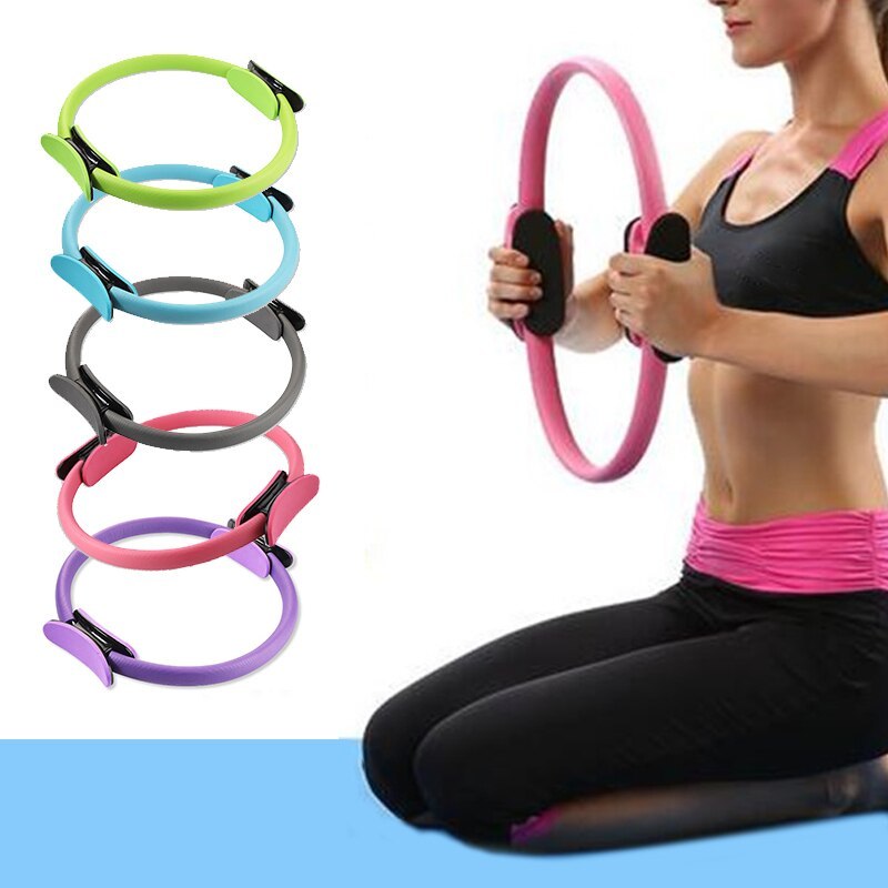 Yoga Pilates Ring – Dual-Resistance Magic Circle for Women & Girls - ShopElika