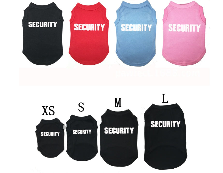 Pet Security Print Top - ShopElika