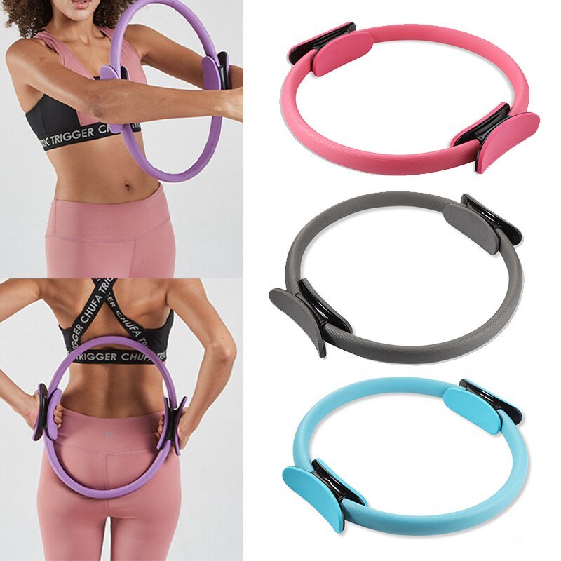 Yoga Pilates Ring – Dual-Resistance Magic Circle for Women & Girls - ShopElika