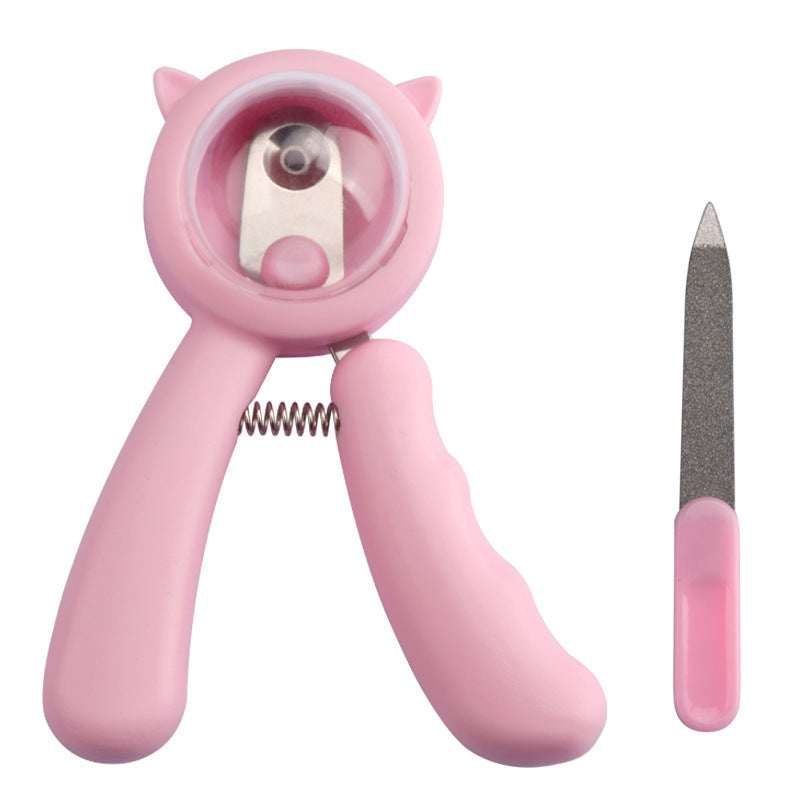 Professional Pet Nail Clipper—Stainless Steel Sickle-Shaped Cutter - ShopElika
