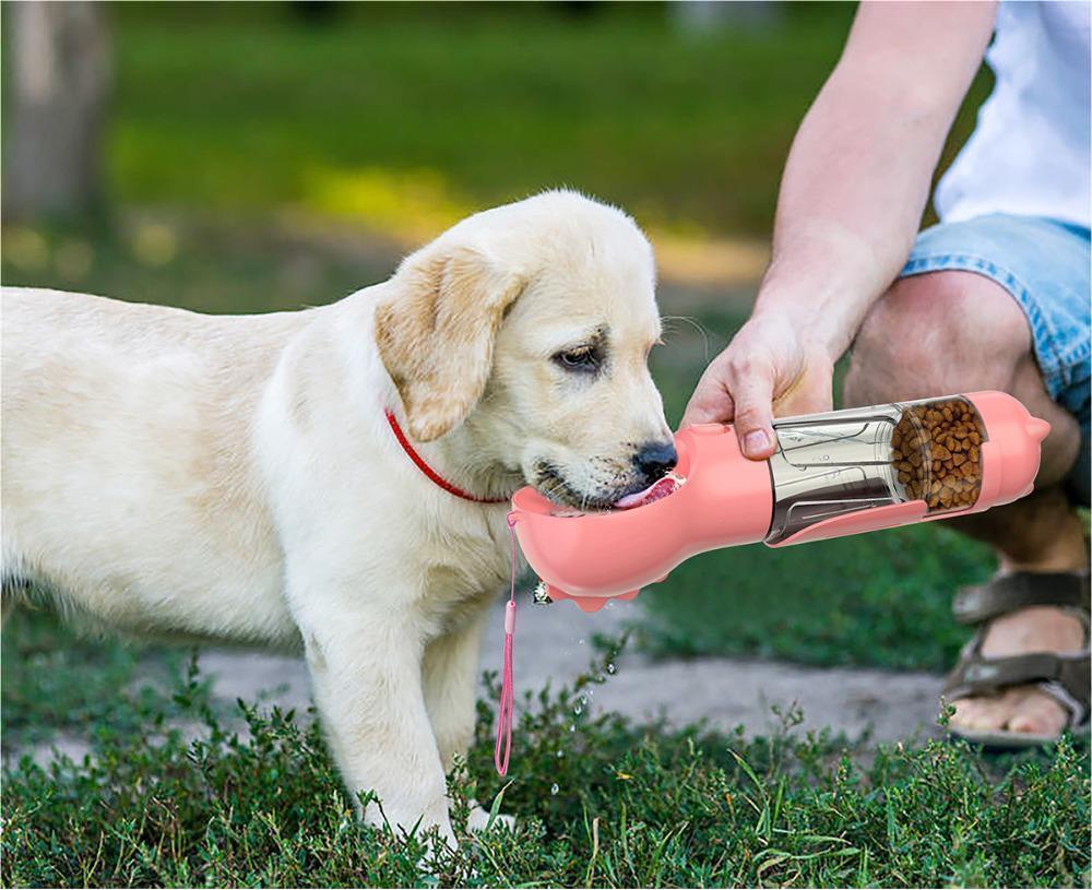 Outdoor Travel 3 In 1 Dog Water Bottle - ShopElika