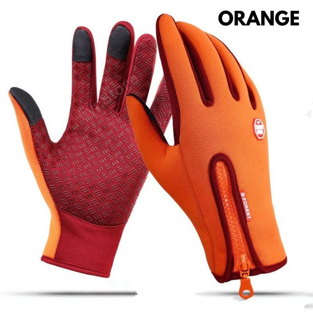 Winter Touchscreen Gloves – Waterproof & Fleece-Lined for Sports & Riding - ShopElika