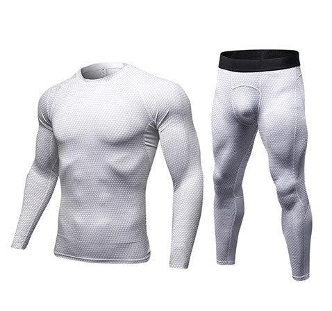 Men’s Compression Sports Tights Set – Cool, Dry & Performance-Ready - ShopElika