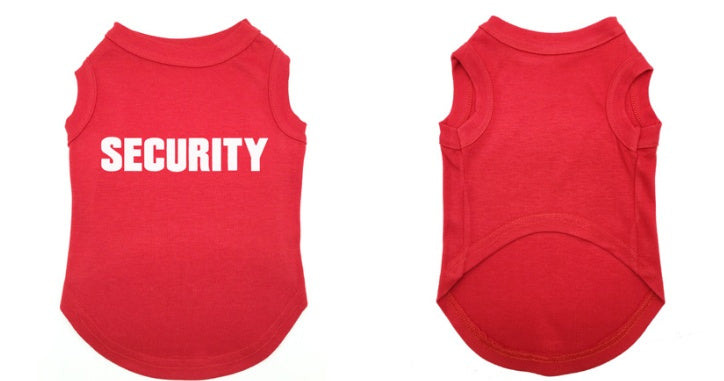 Pet Security Print Top - ShopElika