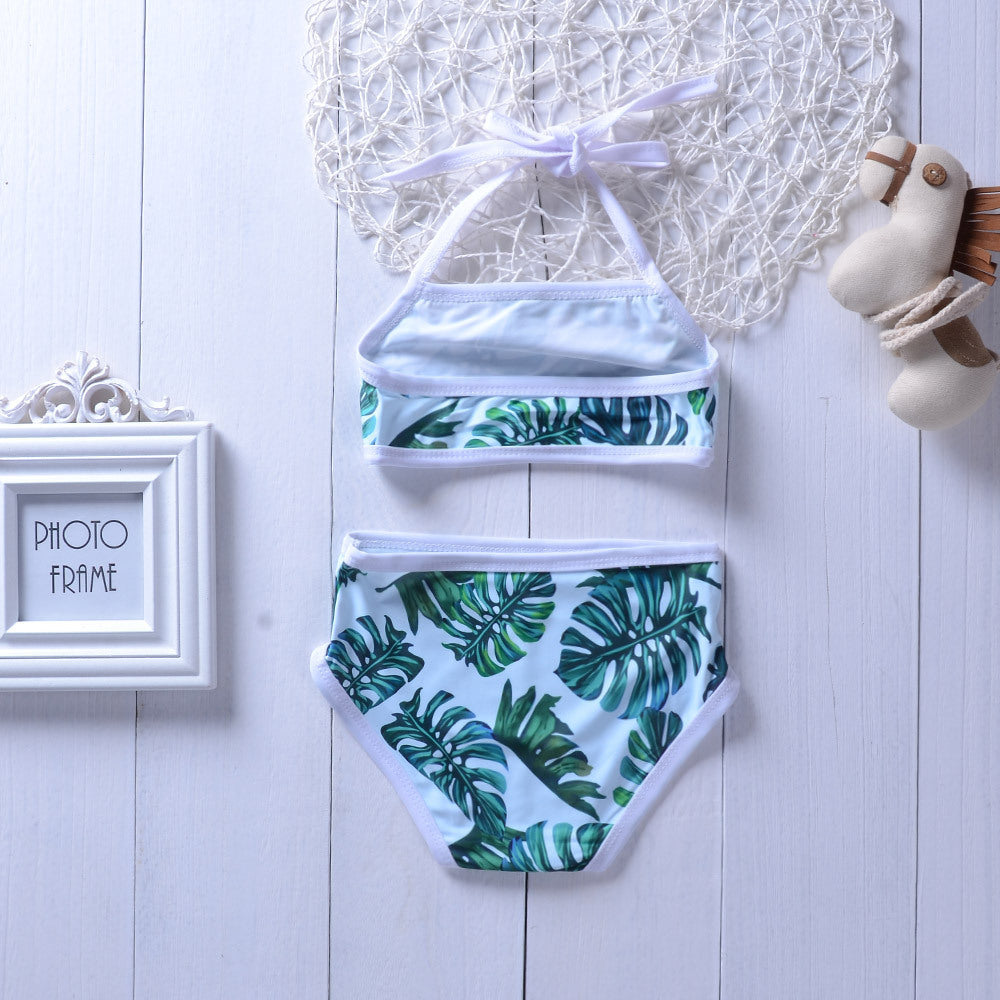 Baby Girls Swimsuit 2PCS Summer Split Swimwear - ShopElika
