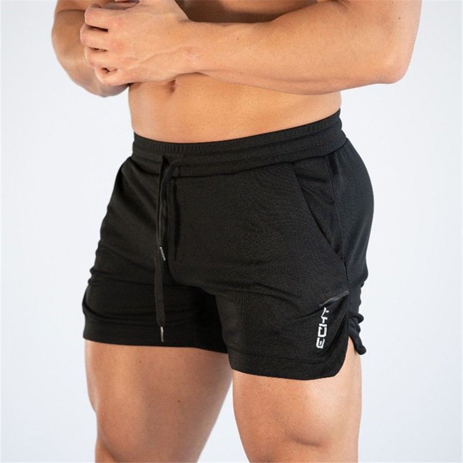 Men’s Bodybuilding Fitness Shorts – Lightweight & Breathable Gym Wear - ShopElika