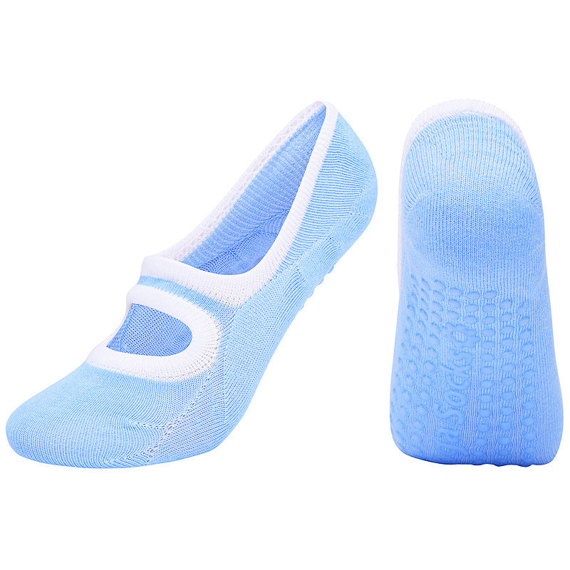 Open-Back Non-Slip Gym Socks - ShopElika
