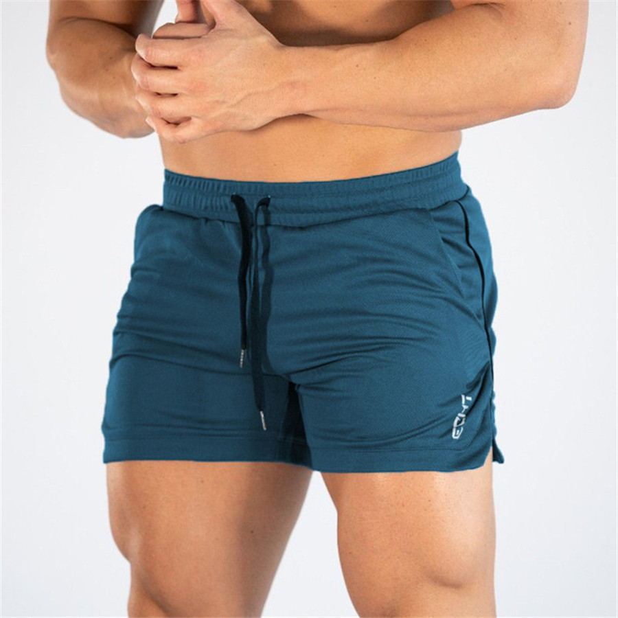 Men’s Bodybuilding Fitness Shorts – Lightweight & Breathable Gym Wear - ShopElika