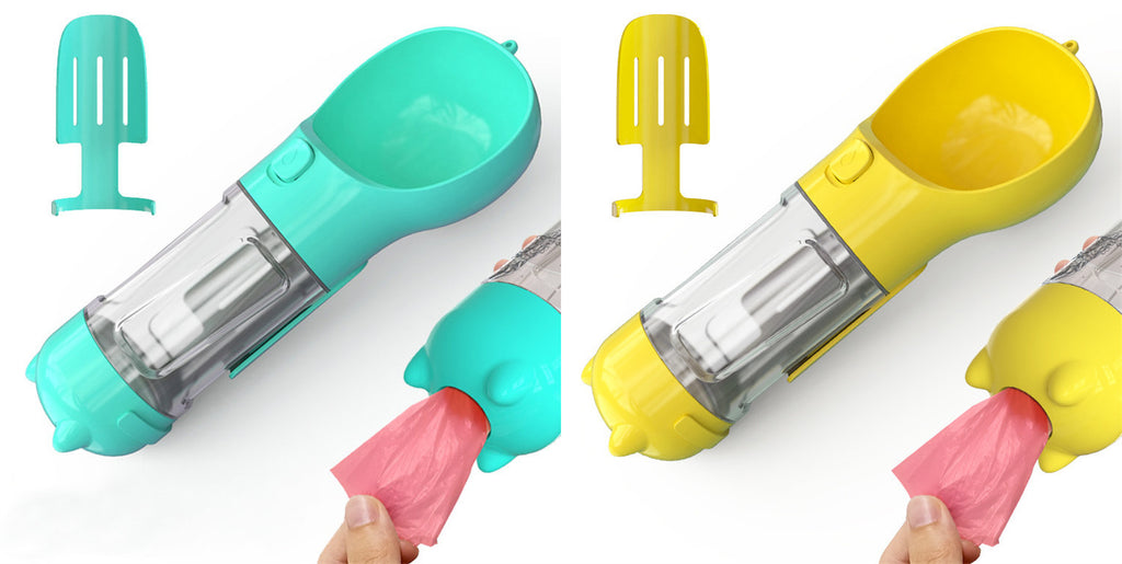 Outdoor Travel 3 In 1 Dog Water Bottle - ShopElika