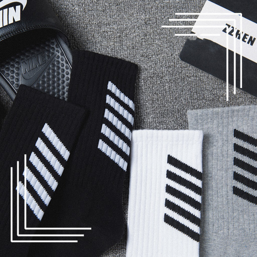 Striped sports socks - ShopElika