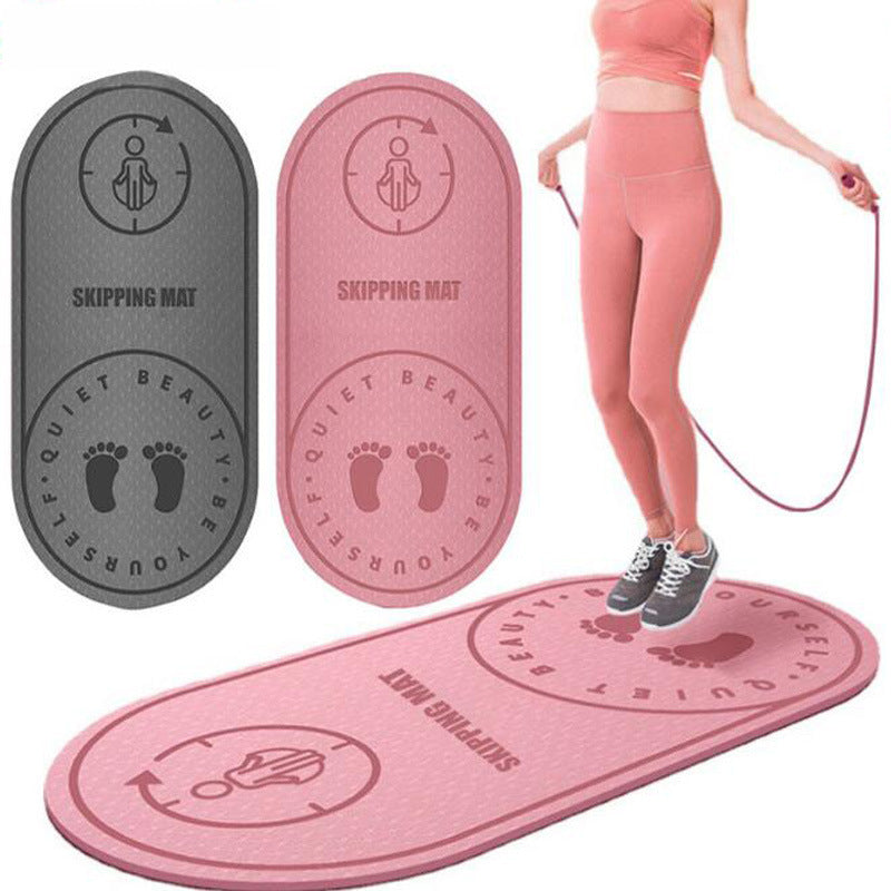 Thickened Indoor Silent Skipping Rope Pad—Non-Slip & Shock-Absorbing - ShopElika