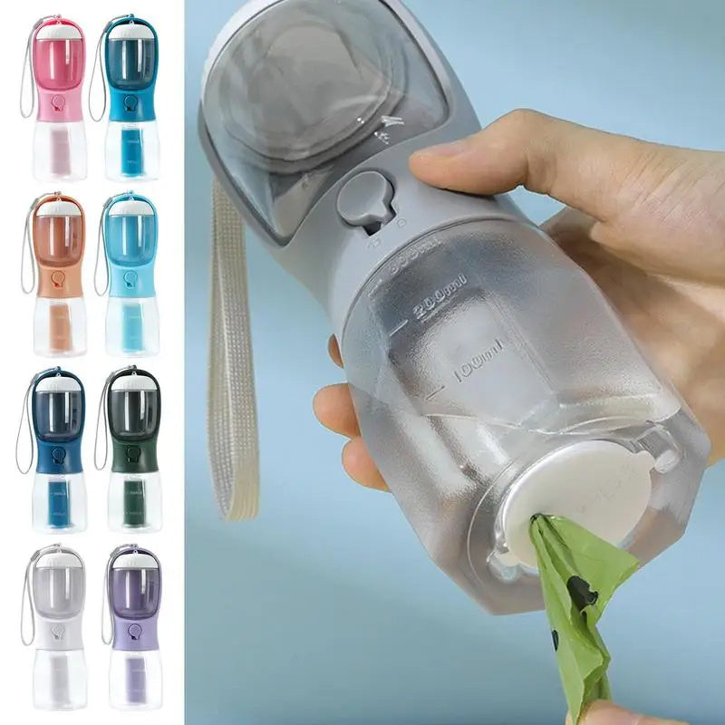 hree-in-one Portable Small Multi-functional Pet Cups - ShopElika