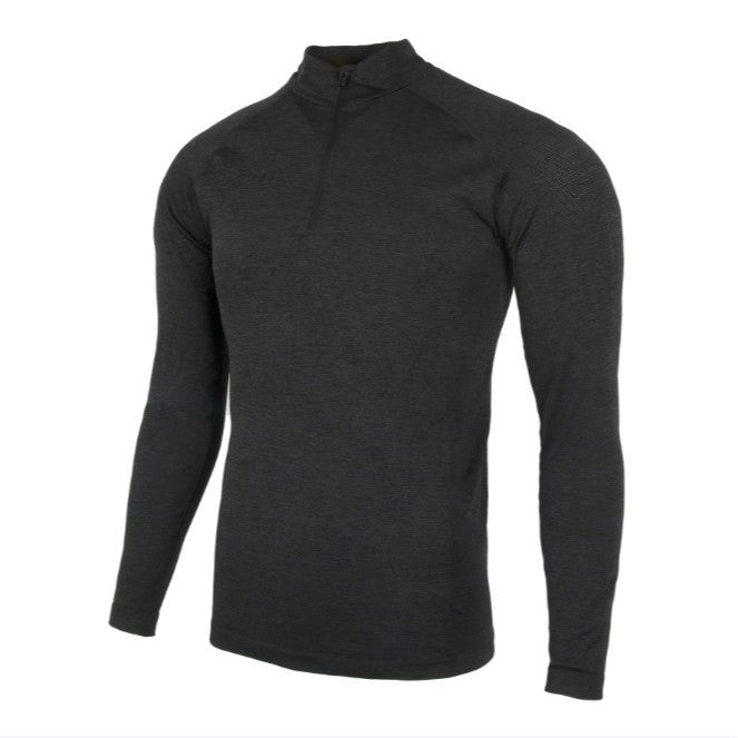 Seamless Long-Sleeve Zipper Training Top—Slim Fit Outdoor Fitness Wear - ShopElika