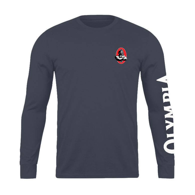 Men’s Autumn Cotton Gym Shirt—Long-Sleeve Training & Running Top - ShopElika