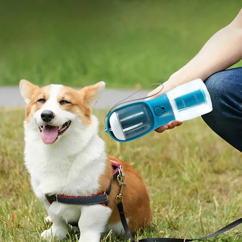 hree-in-one Portable Small Multi-functional Pet Cups - ShopElika