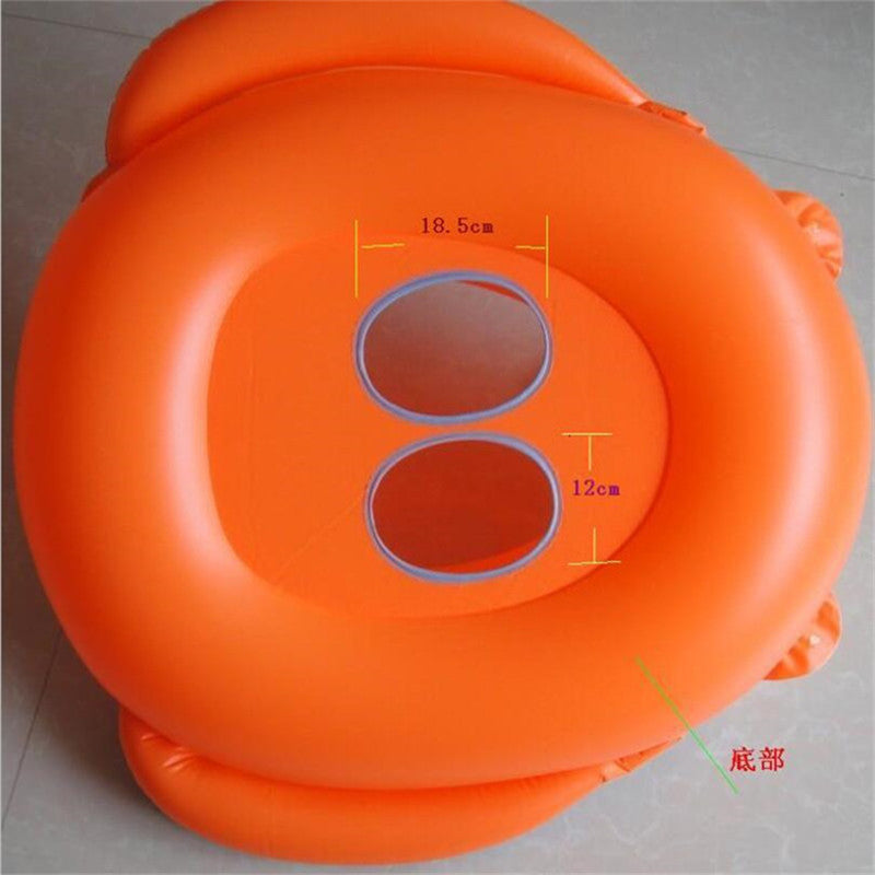 Baby & Toddler Swim Seat Float – Cartoon Design Pool Boat Ring - ShopElika