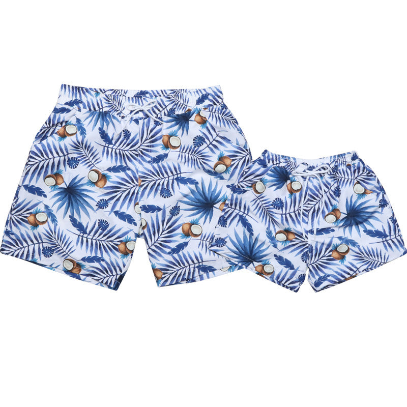 Dad-Son Swimwear Quick-Drying Beach Pants - ShopElika