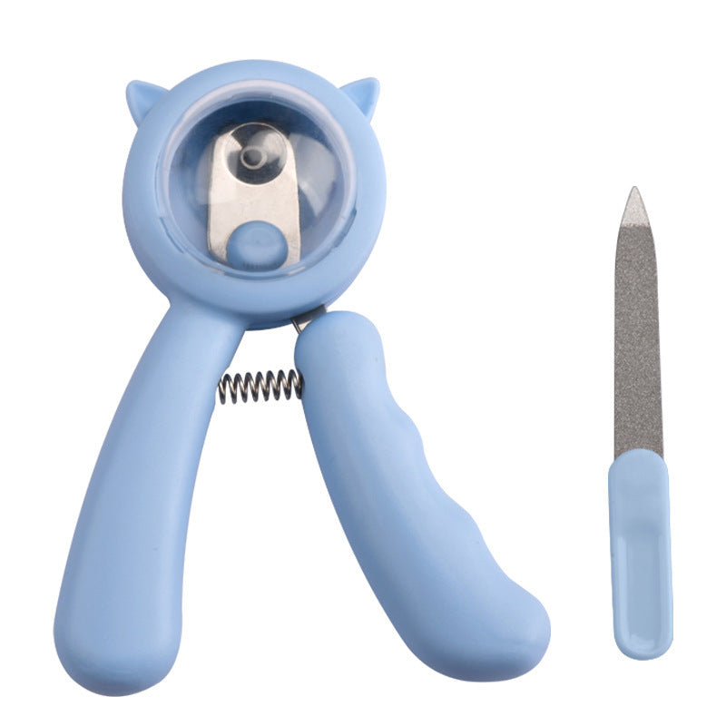 Professional Pet Nail Clipper—Stainless Steel Sickle-Shaped Cutter - ShopElika
