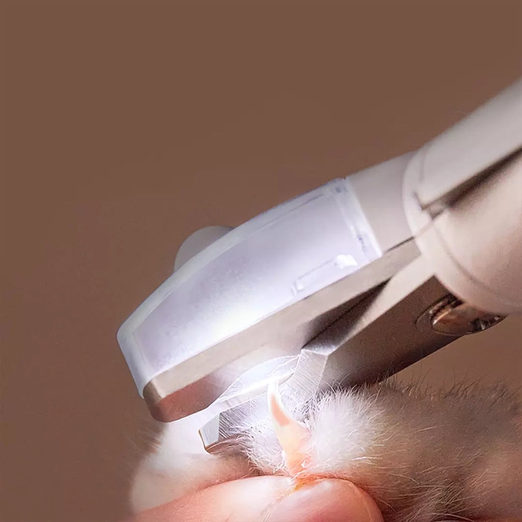 Professional Pet Nail Clipper Scissors with LED Light—For Dogs & Cats - ShopElika