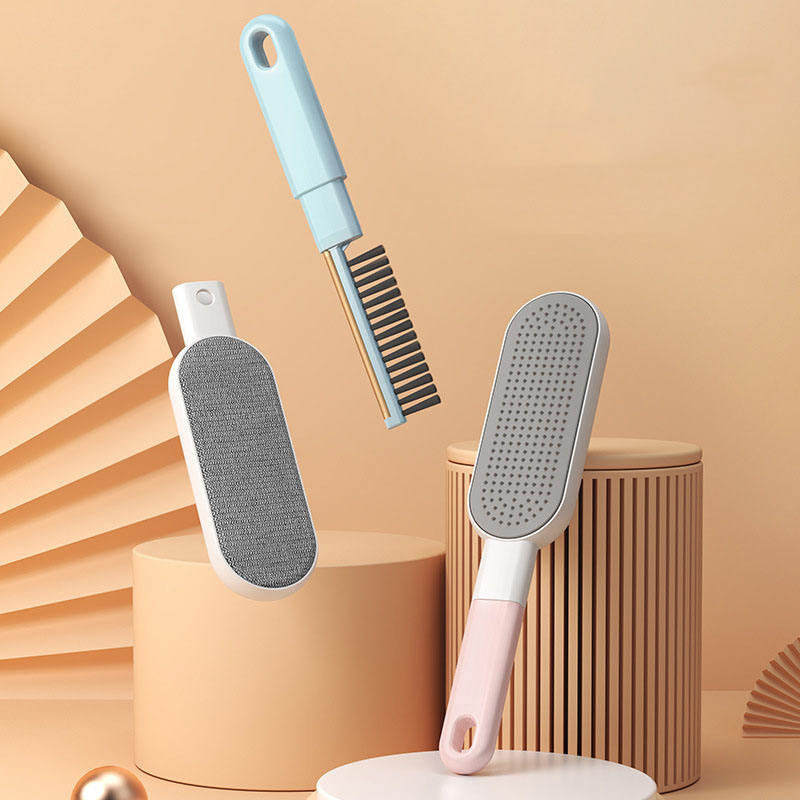Double-Sided Pet Hair Remover Brush – For Clothes, Furniture, Car & Laundry - ShopElika