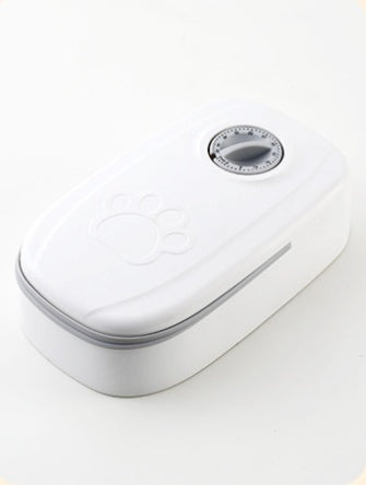 Smart Food Dispenser For Cats & Dogs, Timer Stainless Steel Bowl - ShopElika
