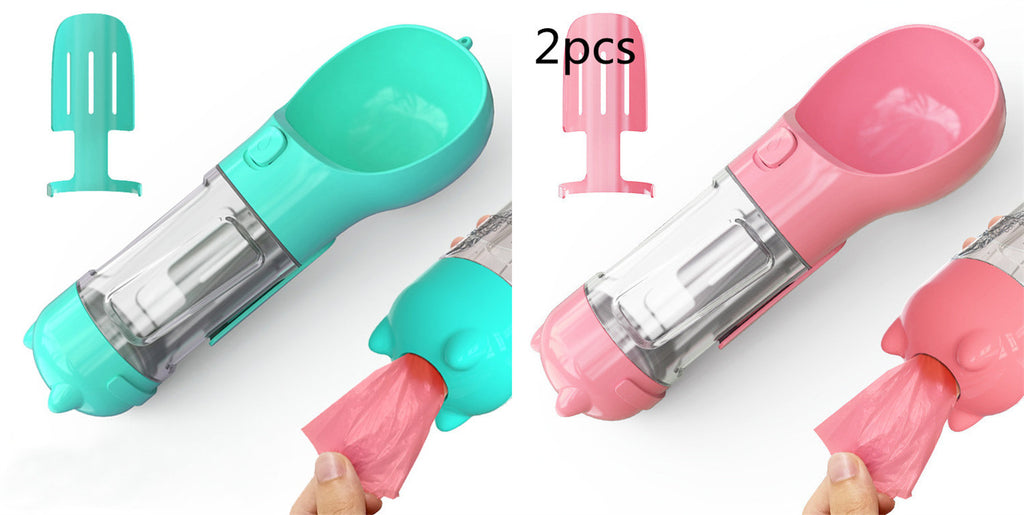 Outdoor Travel 3 In 1 Dog Water Bottle - ShopElika