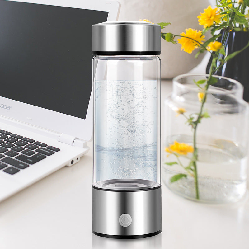 Electric Hydrogen Water Bottle – Portable, Rechargeable Antioxidant Generator - ShopElika