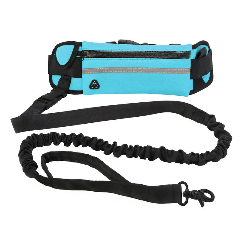 Hands-Free Dog Leash with Bungee – Training Belt for Large Dogs (Up to 180lbs) - ShopElika