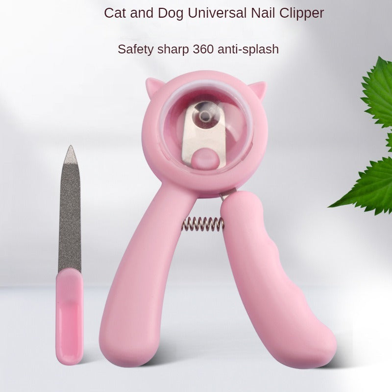 Professional Pet Nail Clipper—Stainless Steel Sickle-Shaped Cutter - ShopElika