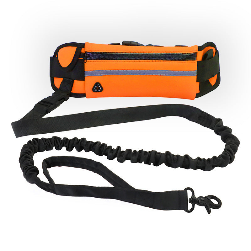 Hands-Free Dog Leash with Bungee – Training Belt for Large Dogs (Up to 180lbs) - ShopElika