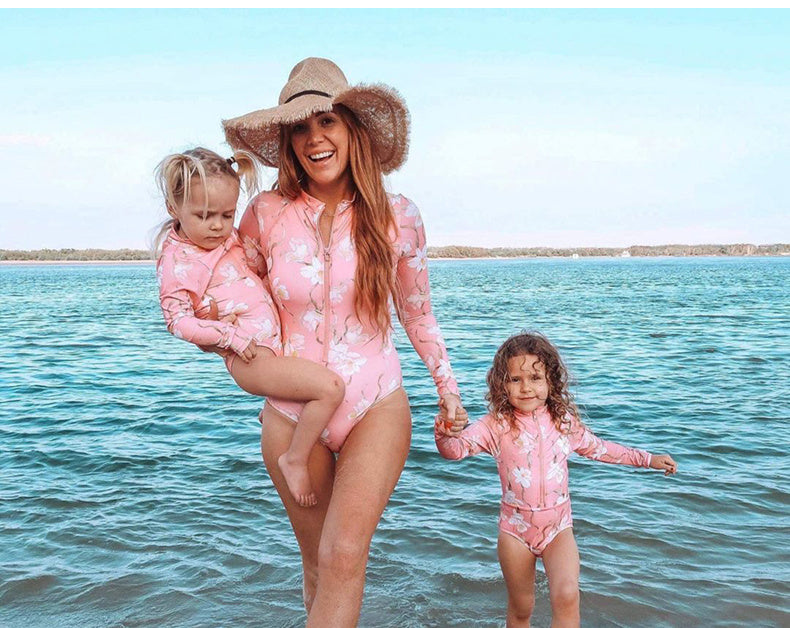 Mother-daughter One-piece Zipper - ShopElika
