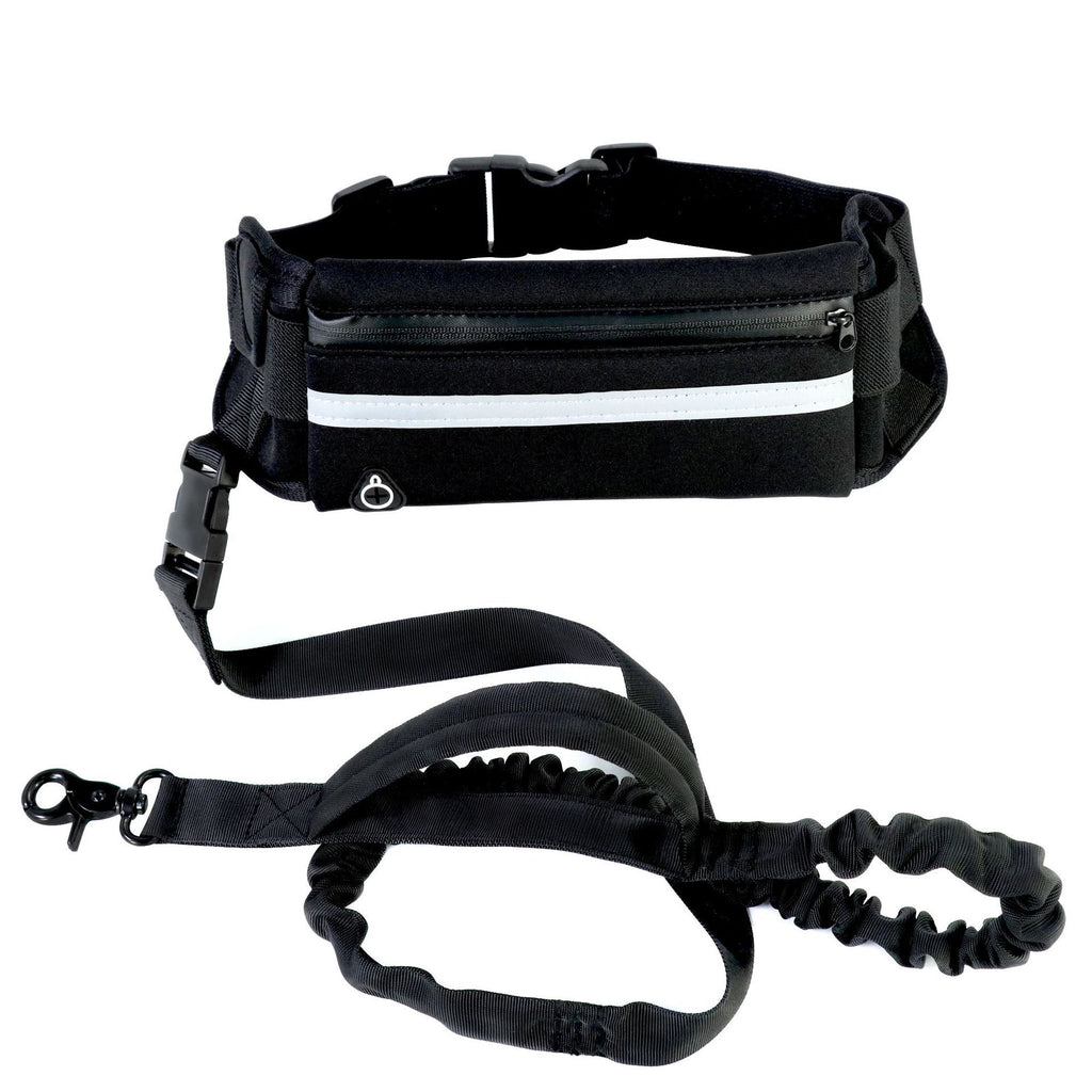 Hands-Free Dog Leash with Bungee – Training Belt for Large Dogs (Up to 180lbs) - ShopElika