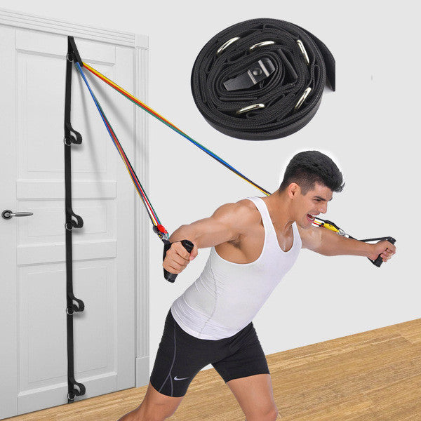Resistance Band with Puller—Suspension Training Fitness Rope - ShopElika