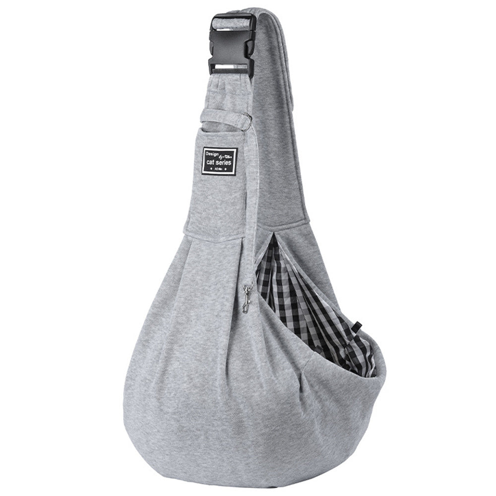 Pet Carrier Sling Bag—Comfortable Cotton Shoulder Tote for Dogs & Cats - ShopElika